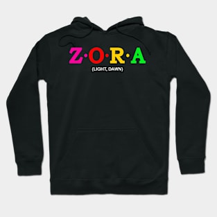 Zora - Light, Dawn. Hoodie